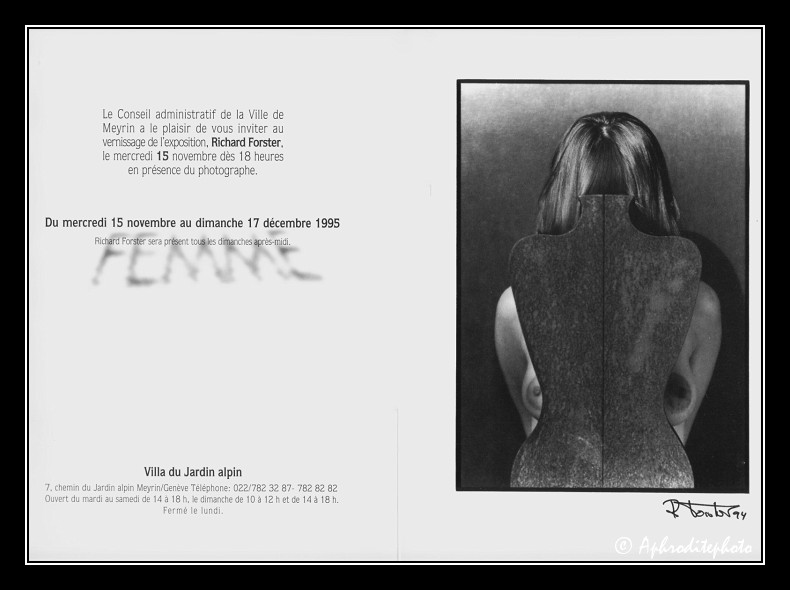 1995 FEMME Galerie Du Jardin Alpin